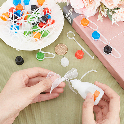 BENECREA 36 Sets 6 Colors Iron Replacement Needle Tip Cap FIND-BC0003-99-1