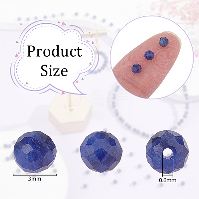 2 Strands Natural Sodalite Beads Strands G-OC0004-85-1