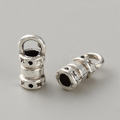 Tibetan Style Alloy Cord Ends FIND-WH20023-031AS-08-1