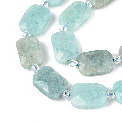Natural Amazonite Beads Strands G-T139-73-1