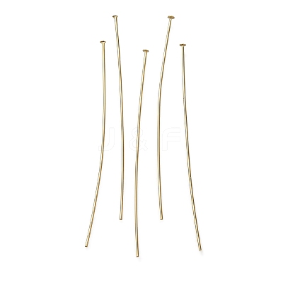 Brass Flat Head Pins KK-H502-01I-G-1