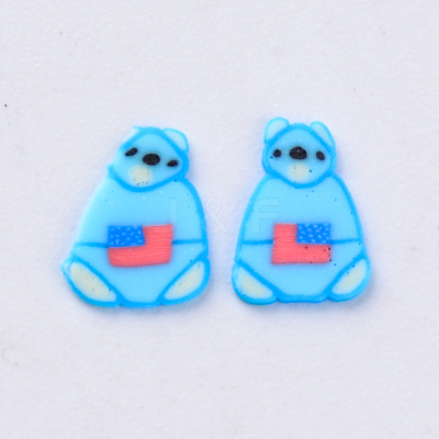 Handmade Polymer Clay Cabochons LS-X-CLAY-N006-09-1