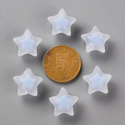 Transparent Acrylic Beads X-TACR-S152-02C-SS2113-1