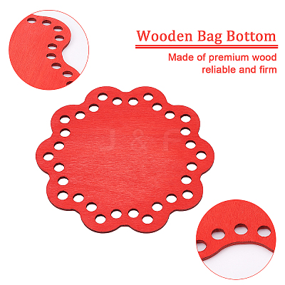 Cotton Wood Basket Bottom DIY-WH0319-35-1