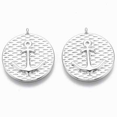 Brass Pendants KK-R130-023P-NF-1