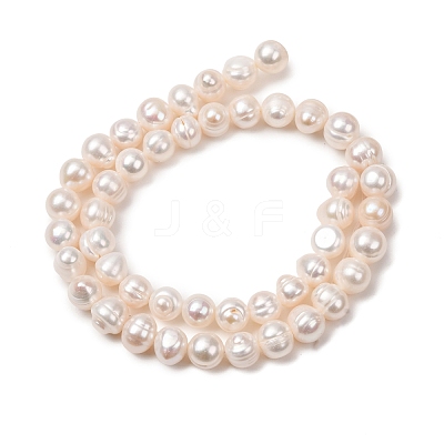 Natural Cultured Freshwater Pearl Beads Strands PA-CBABE82-06B-1
