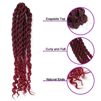 Goddess Locs Crochet Ombre Hair LS-OHAR-G005-09B-1