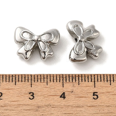 Rack Plating Alloy Beads PALLOY-P304-17P-1