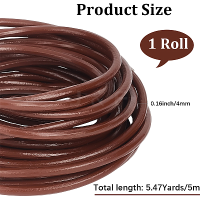 5M Round Cowhide Leather Cord WL-CL0001-32A-01-1