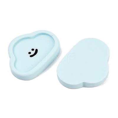 Smiling Face Resin Cabochons CRES-S372-01C-1