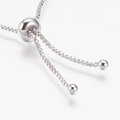 Long-Lasting Plated Adjustable Brass Slider Bracelets LS-BJEW-P165-02A-1
