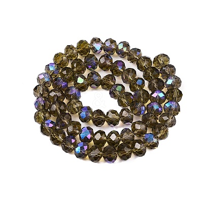 Electroplate Glass Beads Strands EGLA-A044-T8mm-L16-1