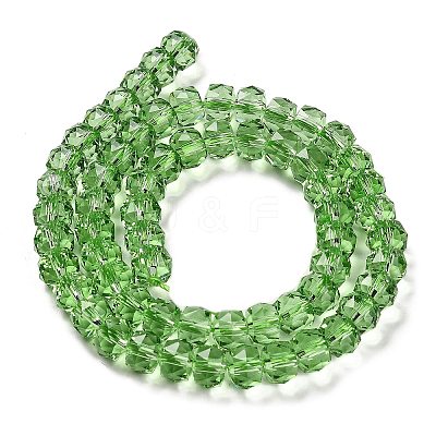 Transparent Glass Beads Strands EGLA-K071-01I-1