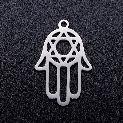 Non-Tarnish 201 Stainless Steel Pendants STAS-Q201-JN316-1-1