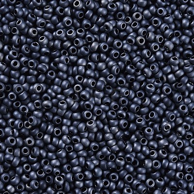12/0 Grade A Round Glass Seed Beads SEED-Q008-M607-1