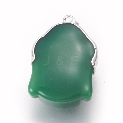 Glass Pendants KK-I639-01AP-1