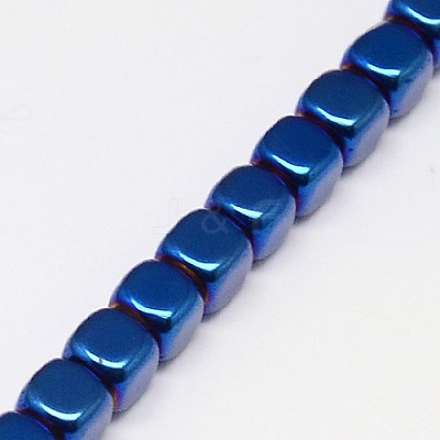 Electroplate Non-magnetic Synthetic Hematite Beads Strands G-J172-2x2mm-01-1