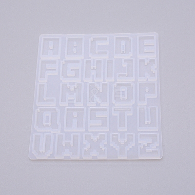 Aalphabet Silicone Molds DIY-WH0181-47-1