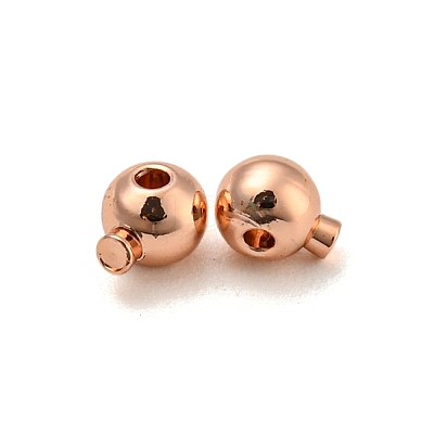 Brass Crimp Beads KK-Z030-16A-RG-1