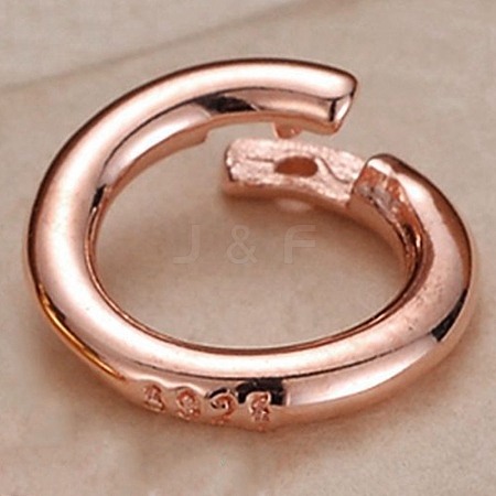 925 Sterling Silver Twister Clasps LS-STER-WH0008-84B-RG-1