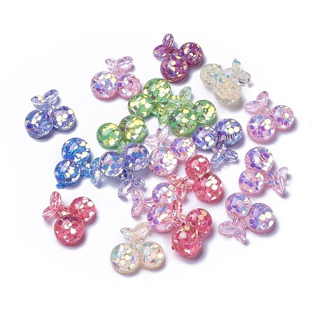 Resin Cabochons RESI-F017-26-1