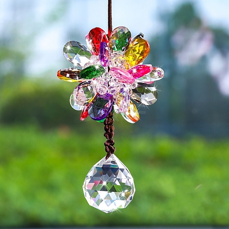 Glass Pendant Decoration PW-WG637EB-03-1