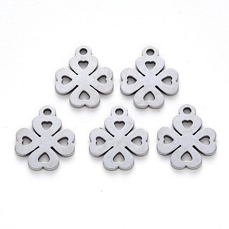 Tarnish Resistant 304 Stainless Steel Pendants STAS-N092-06-1