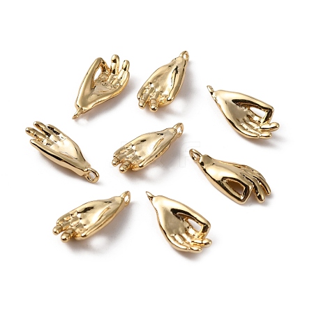 Brass Pendants FIND-WH0038-63G-1