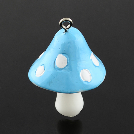 Resin Pendants X-RESI-S295-05-1