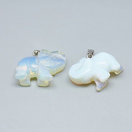 Opalite Pendants G-T090-11-1