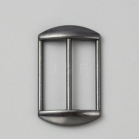 Alloy Tri-Glide Adjuster Buckles FIND-WH0139-378B-1