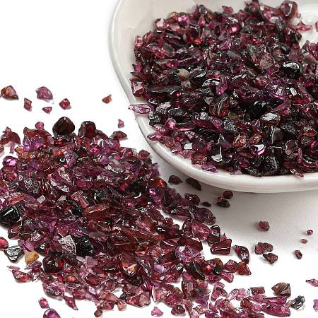 Natural Garnet Chip Beads G-O103-15H-01-1