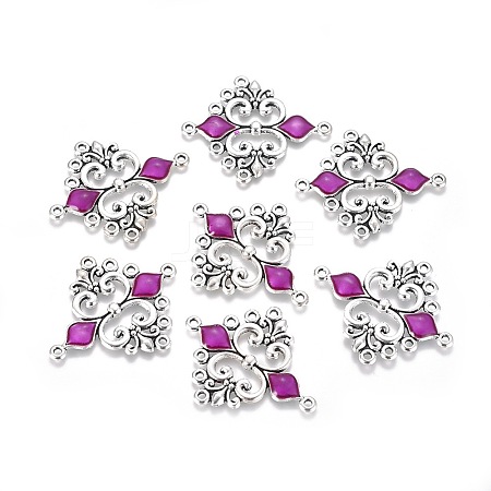 Alloy Enamel Chandelier Component Links LS-ENAM-EA9734Y-5-1
