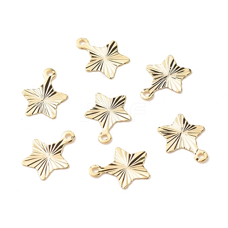 Brass Charms KK-F831-021G-RS-1