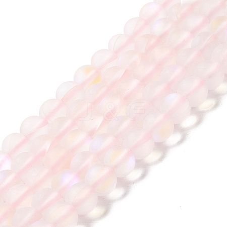 Synthetic Moonstone Beads Strands G-E573-01A-04-1