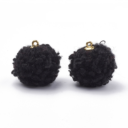 Handmade Cloth Fabric Covered Pendants LS-WOVE-N006-16A-1