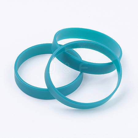 Silicone Wristbands Bracelets X-BJEW-J176-04-1