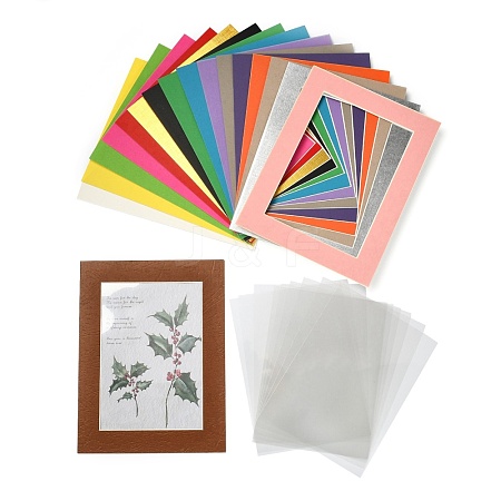 Card Paper Picture Frame DIY-WH0151-30-1