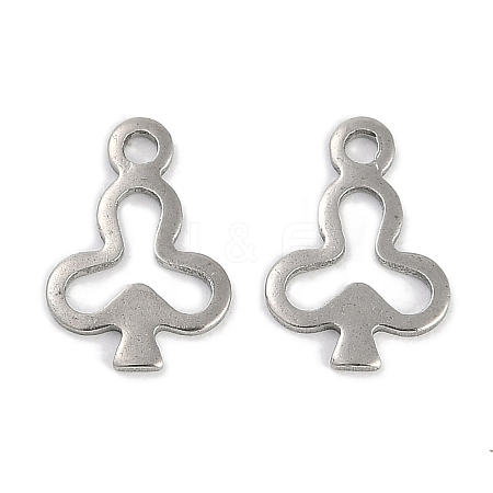 201 Stainless Steel Charms STAS-R135-19P-1