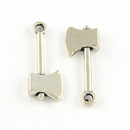 Tibetan Style Alloy Axe Pendants TIBEP-S293-011AS-LF-1