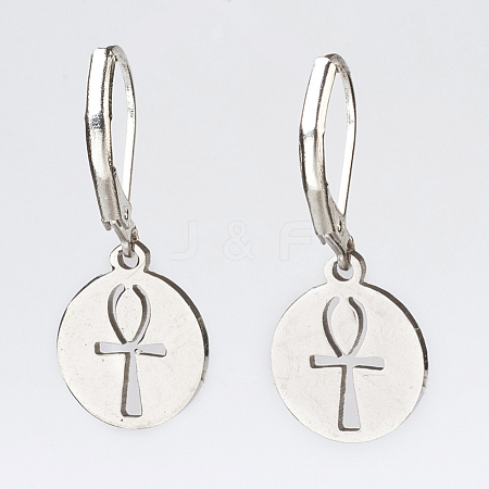 304 Stainless Steel Dangle Earrings EJEW-JE02783-02-1