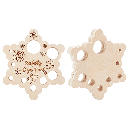 Wooden Safety Eyes Tool WOOD-WH0050-011A-1