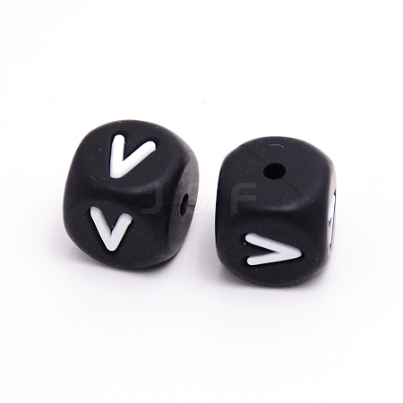 Silicone Beads SIL-WH0002-25A-V-1