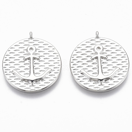 Brass Pendants KK-R130-023P-NF-1
