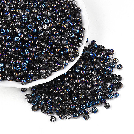 6/0 Half Plated Glass Beads SEED-N008-04C-1