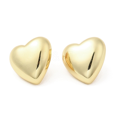 Rack Plating Brass Stud Earrings EJEW-F324-02G-1