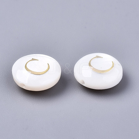 Natural Freshwater Shell Beads SHEL-S266-12C-1