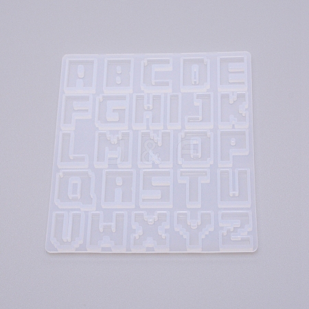Aalphabet Silicone Molds DIY-WH0181-47-1