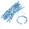 Handmade Polymer Clay Bead Bracelets Making AJEW-TAC00074-1