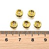 Brass Rhinestone Spacer Beads RB-A014-Z6mm-07G-4